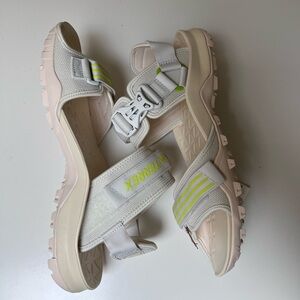 Adidas Terrex Cyprex Ultra Sandal DLX in White and Yellow IN BOX